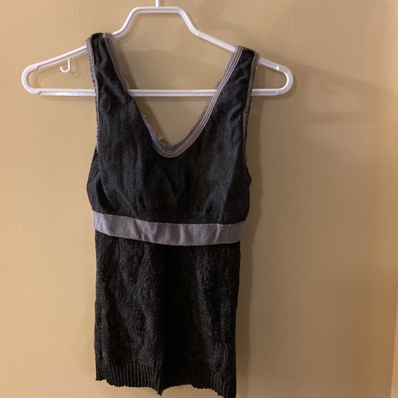 Scala grey double layered tank top - one size - Picture 6 of 8
